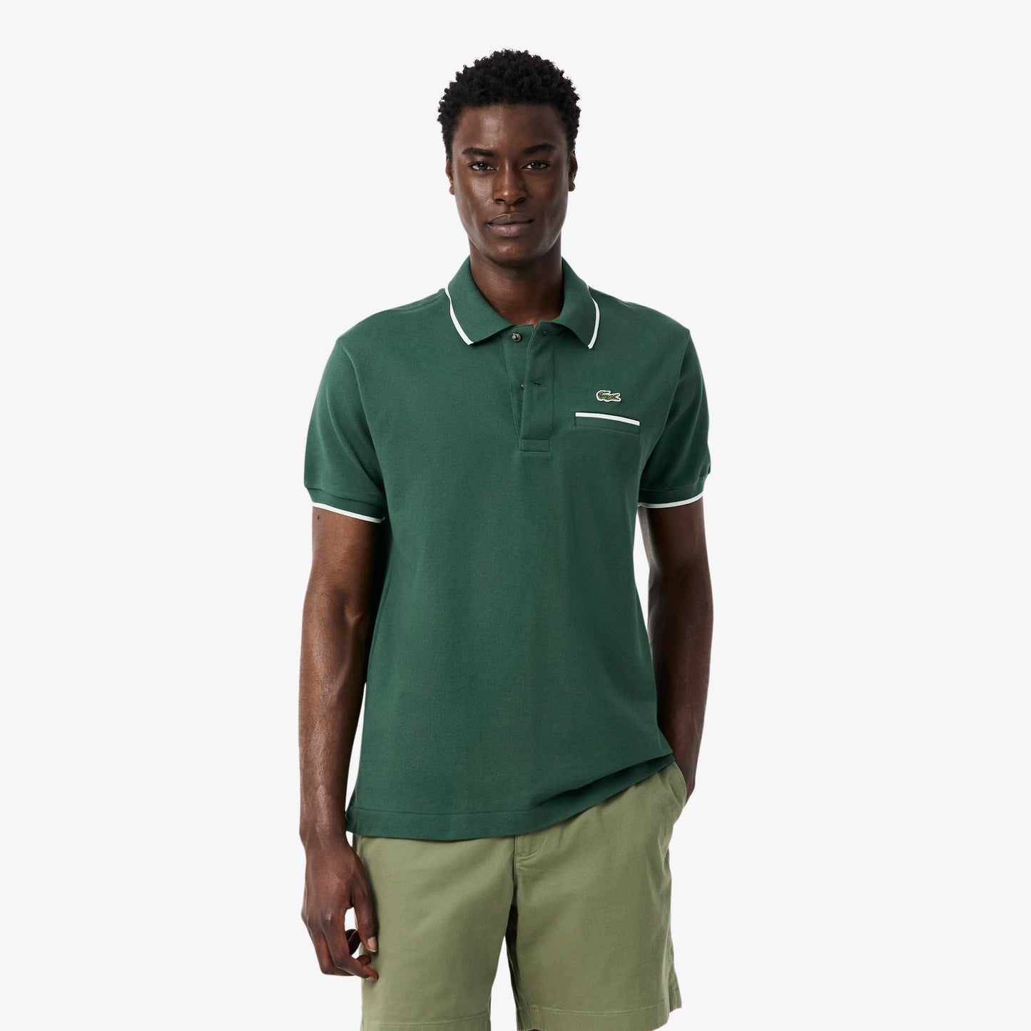 Classic Fit Pocket Accent L.12.12 Polo Shirt-PH9838