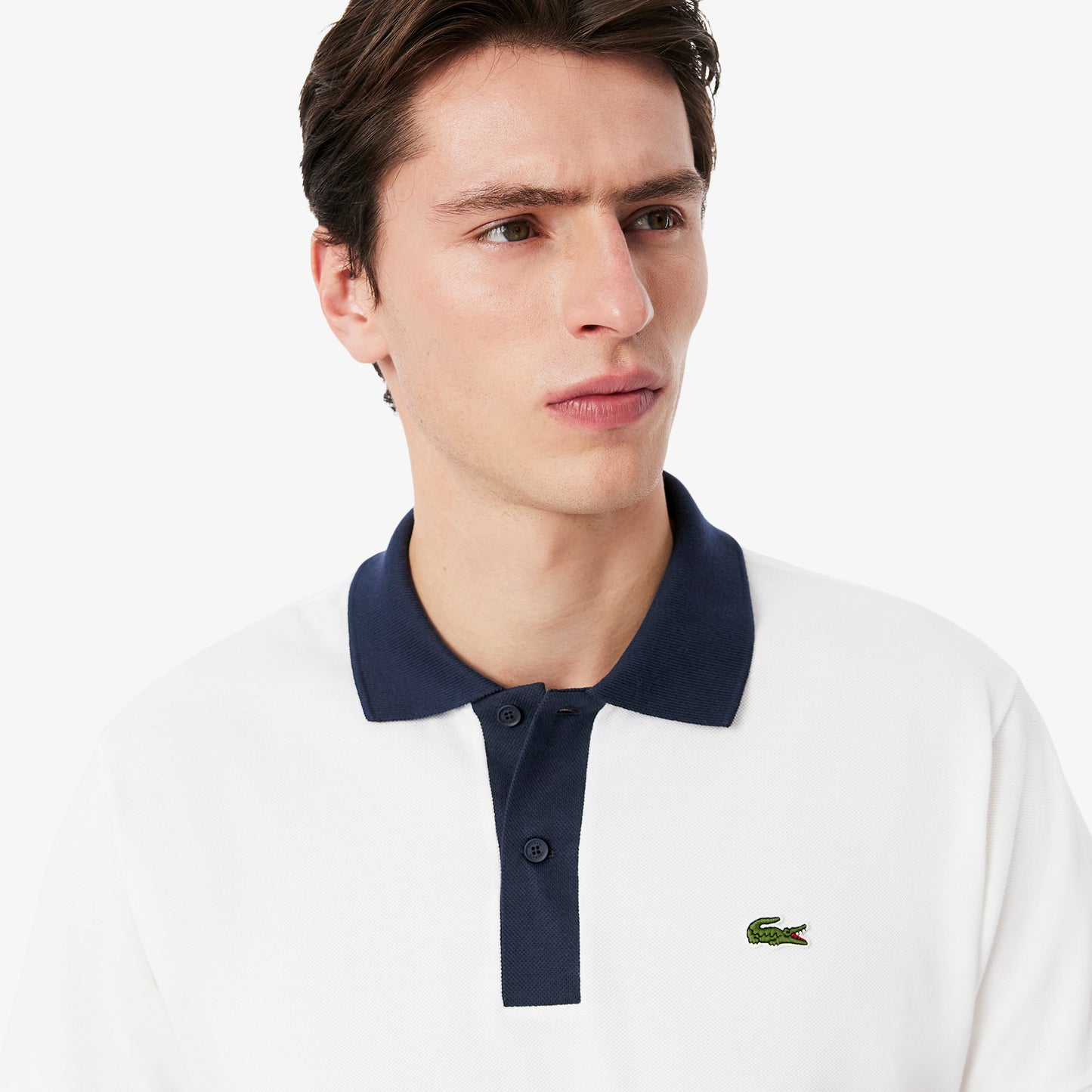 Classic Fit Contrast Collar L.12.12 Polo Shirt-PH9879