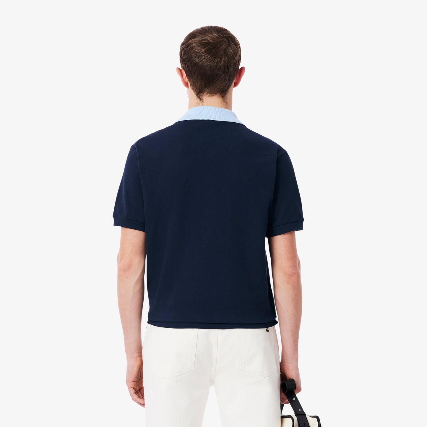 Classic Fit Contrast Collar L.12.12 Polo Shirt-PH9879