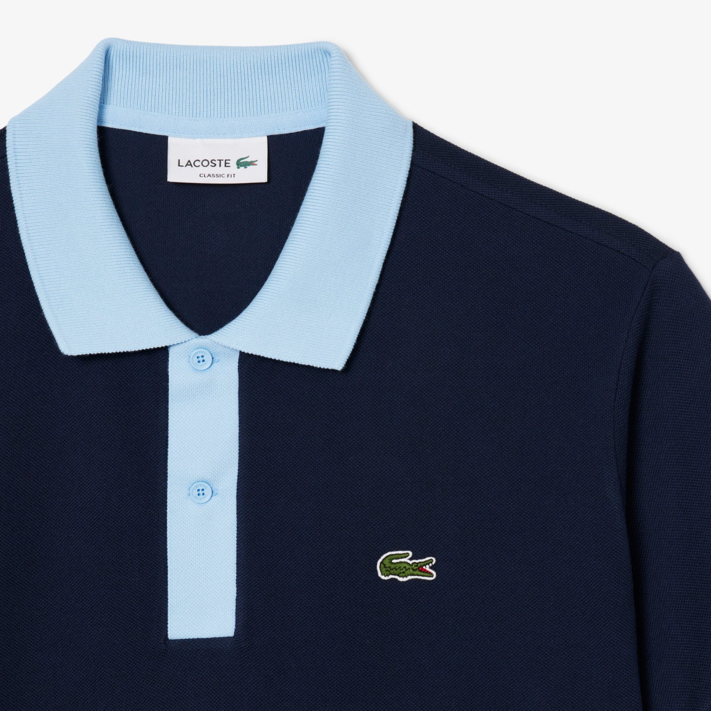Classic Fit Contrast Collar L.12.12 Polo Shirt-PH9879