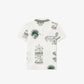 Graphic Print Cotton Polo Shirt - PJ1250