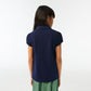 Girls' Lacoste Scalloped Collar Mini Piqué Polo Shirt - PJ3594