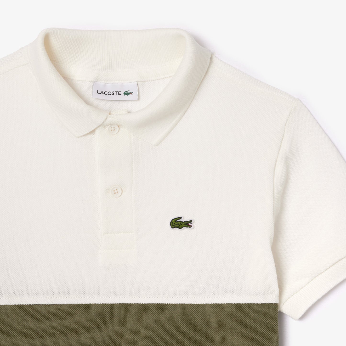 Colourblock Piqué Polo Shirt