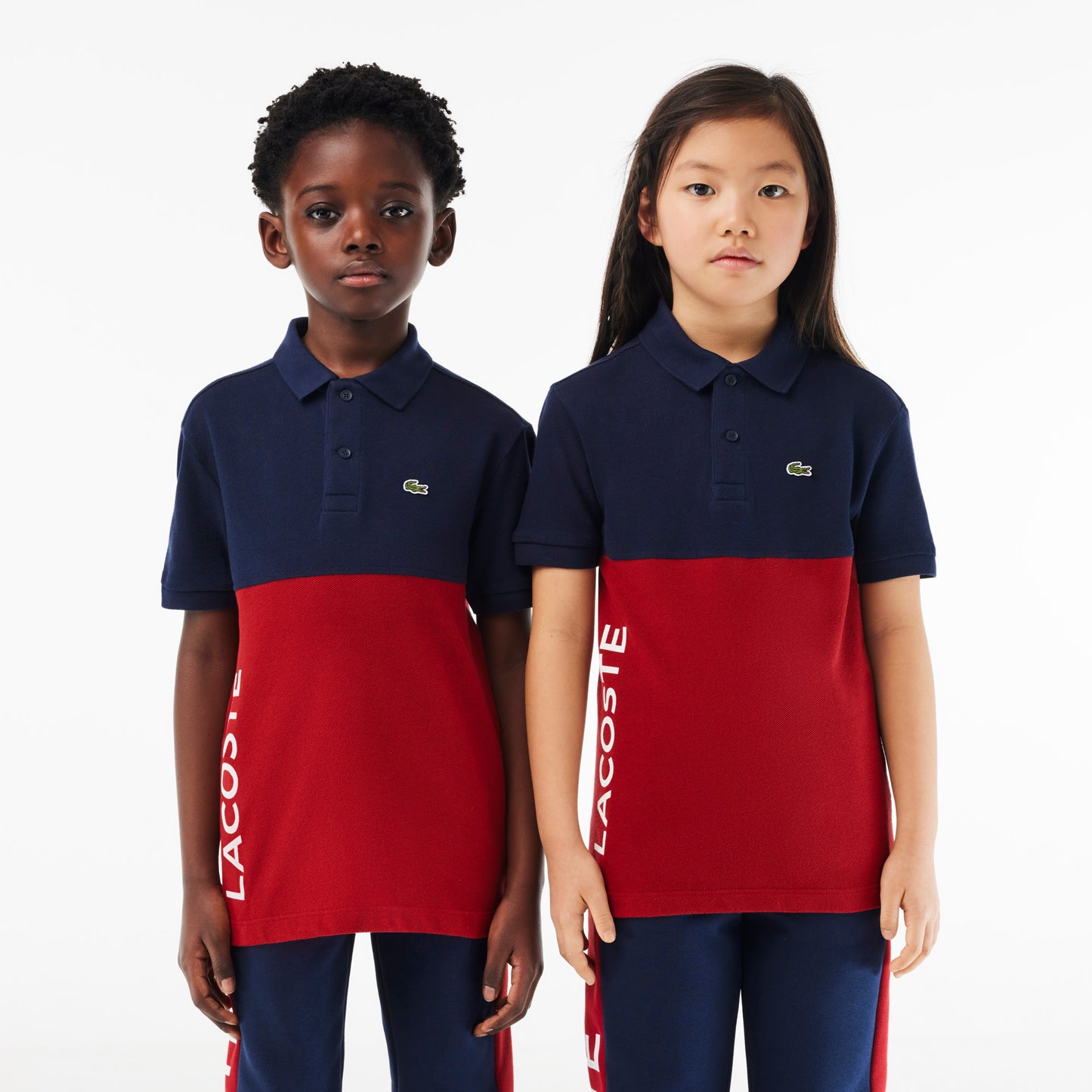 Colourblock Piqué Polo Shirt