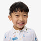 Mini Piqué Printed Polo Shirt-PJ6658