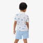 Mini Piqué Printed Polo Shirt-PJ6658