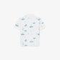 Mini Piqué Printed Polo Shirt-PJ6658