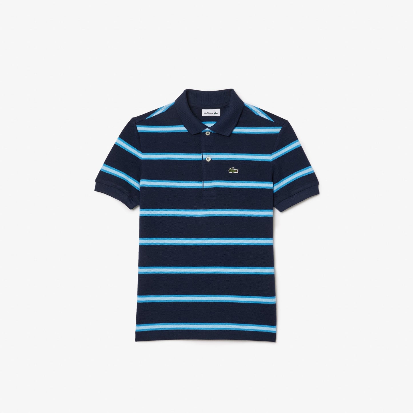 Striped Piqué Polo Shirt - PJ7124