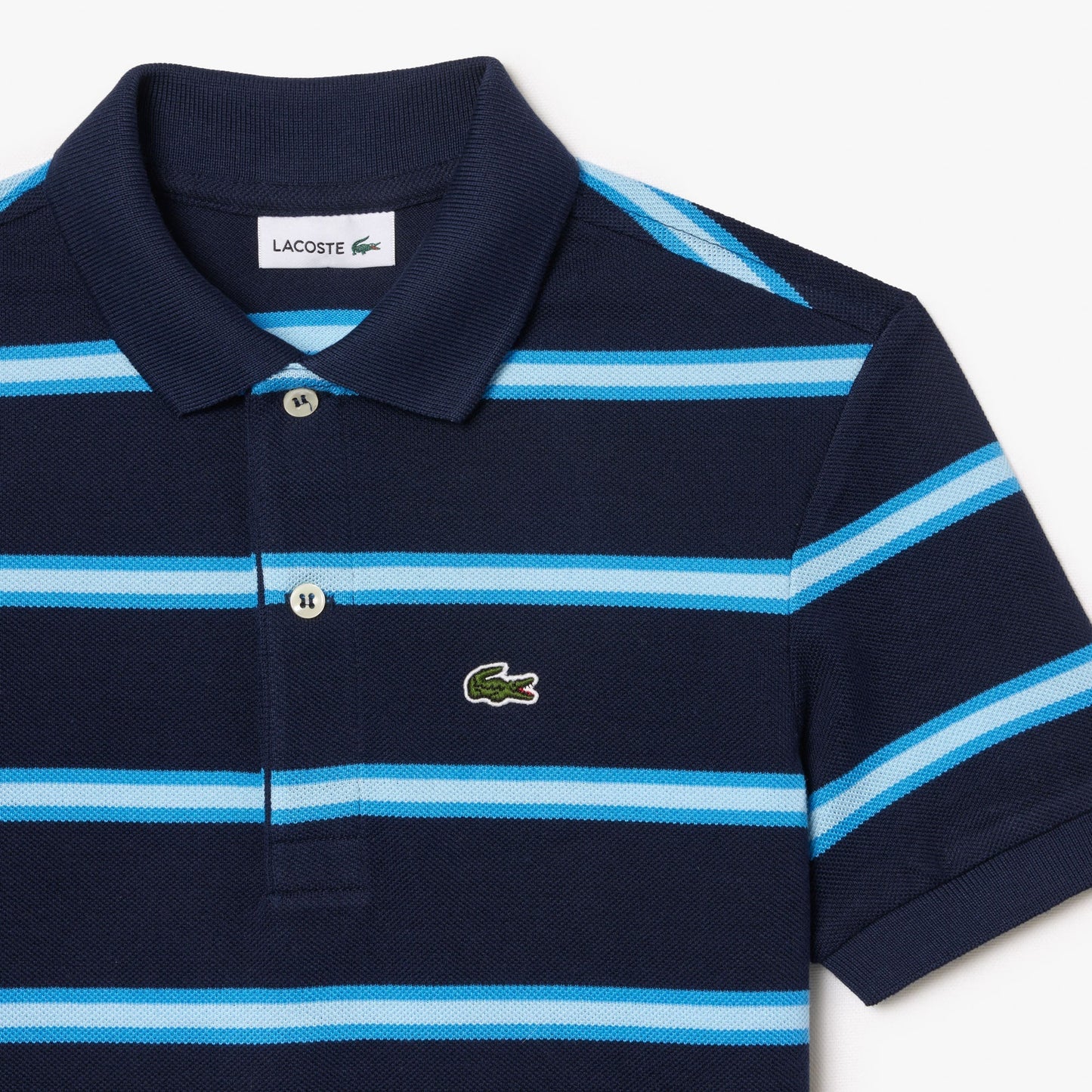 Striped Piqué Polo Shirt - PJ7124