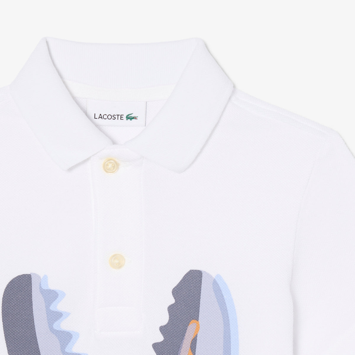 Printed Cotton Polo Shirt-PJ7370