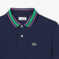 Stripe Collar Petit Pique Polo Shirt-PJ8402