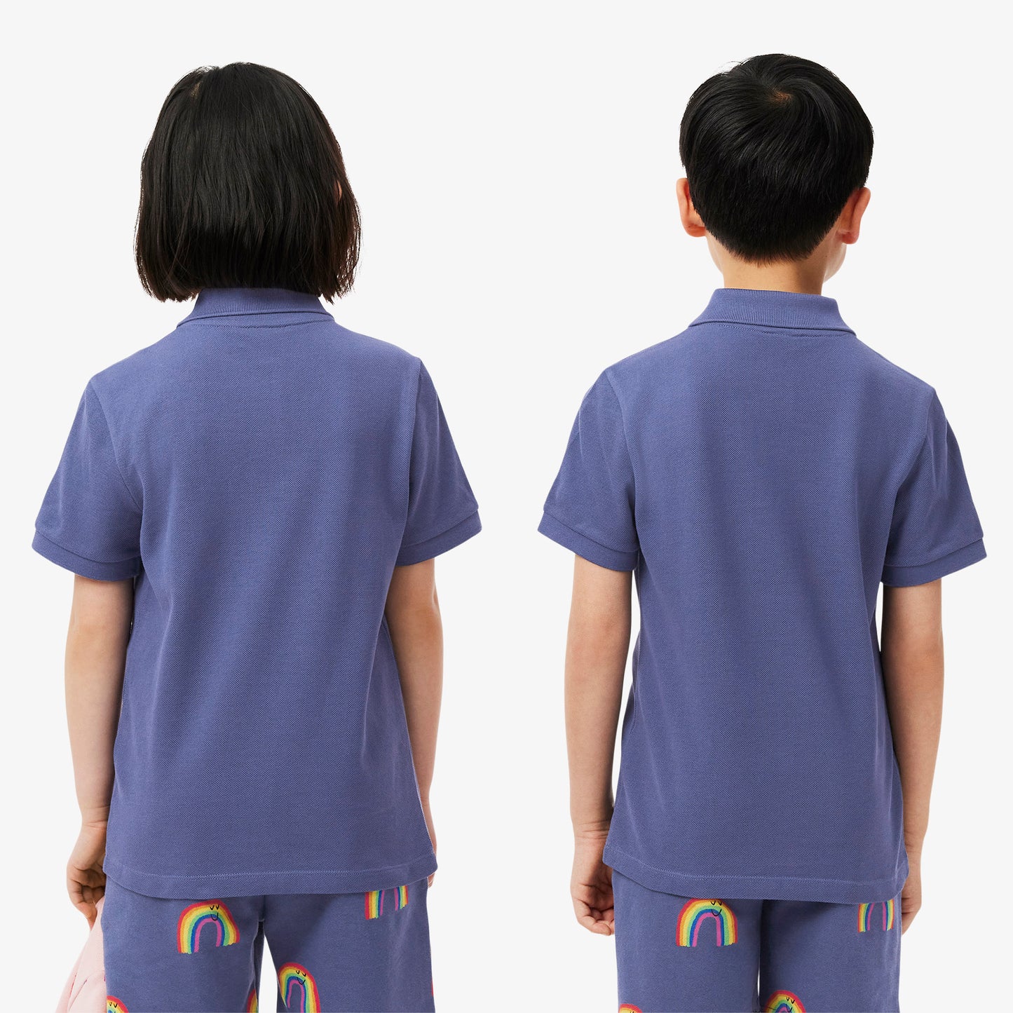 Embroidery Accent Petit Pique Polo Shirt-PJ8425