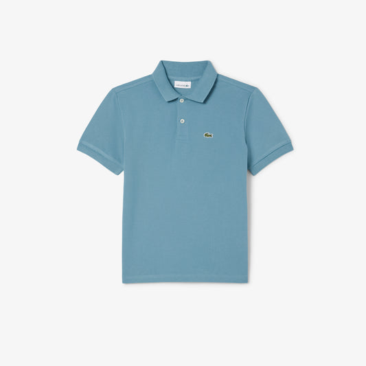 Printed Petit Pique Polo Shirt-PJ8456