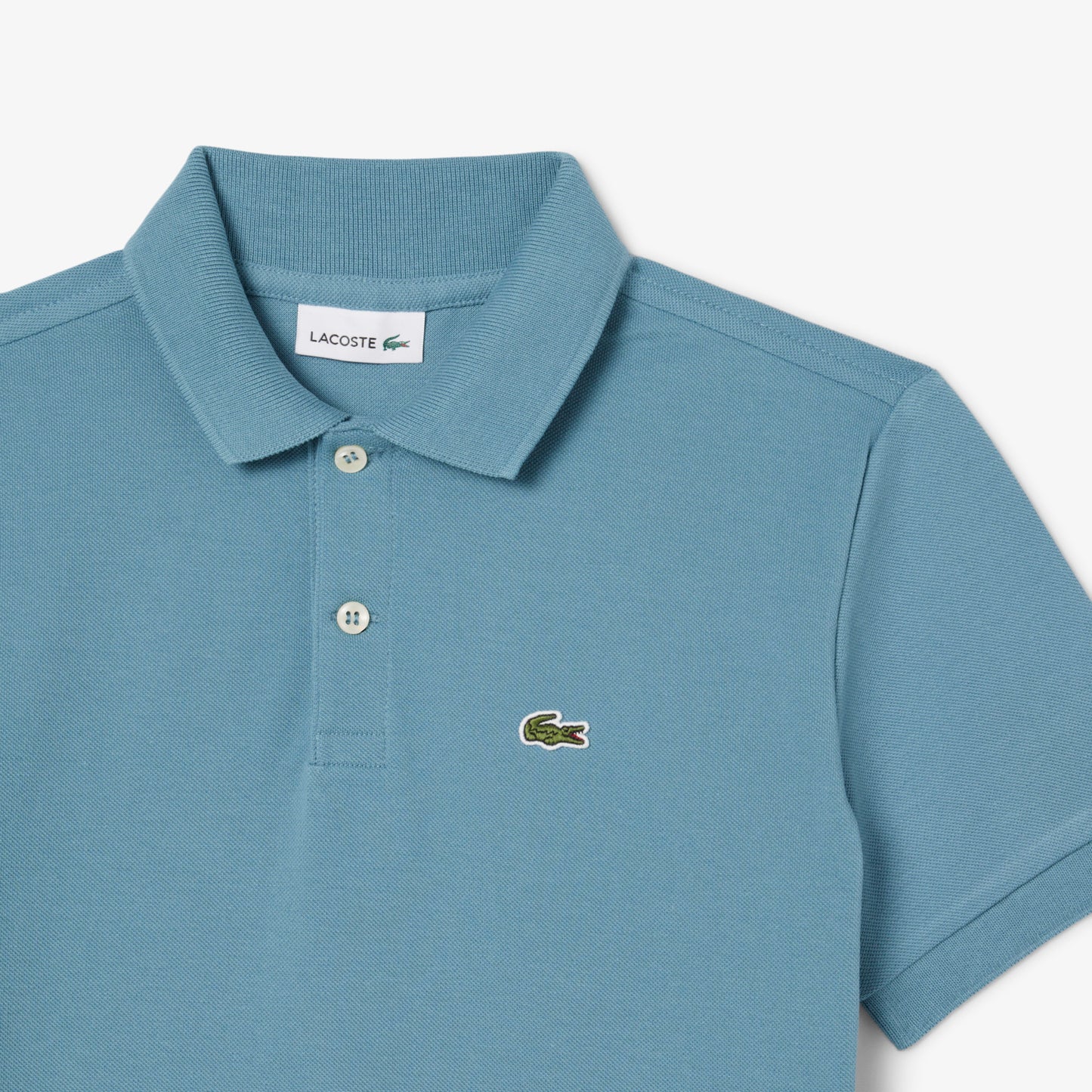 Printed Petit Pique Polo Shirt-PJ8456