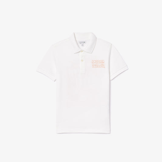 Print Petit Pique Polo Shirt - PJ8463