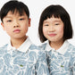 Petit Pique Print Polo Shirt-PJ8466