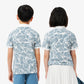 Petit Pique Print Polo Shirt-PJ8466