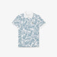Petit Pique Print Polo Shirt-PJ8466