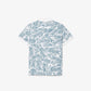 Petit Pique Print Polo Shirt-PJ8466