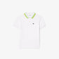Stripe Collar Petit Pique Polo Shirt-PJ9702