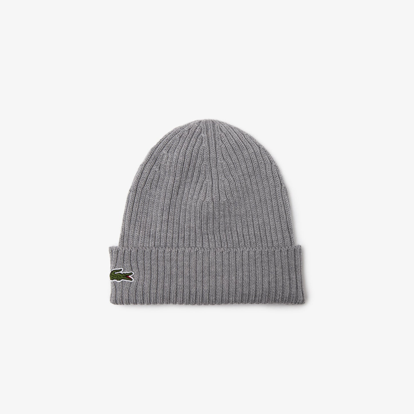 Unisex Lacoste Ribbed Wool Beanie - RB0001