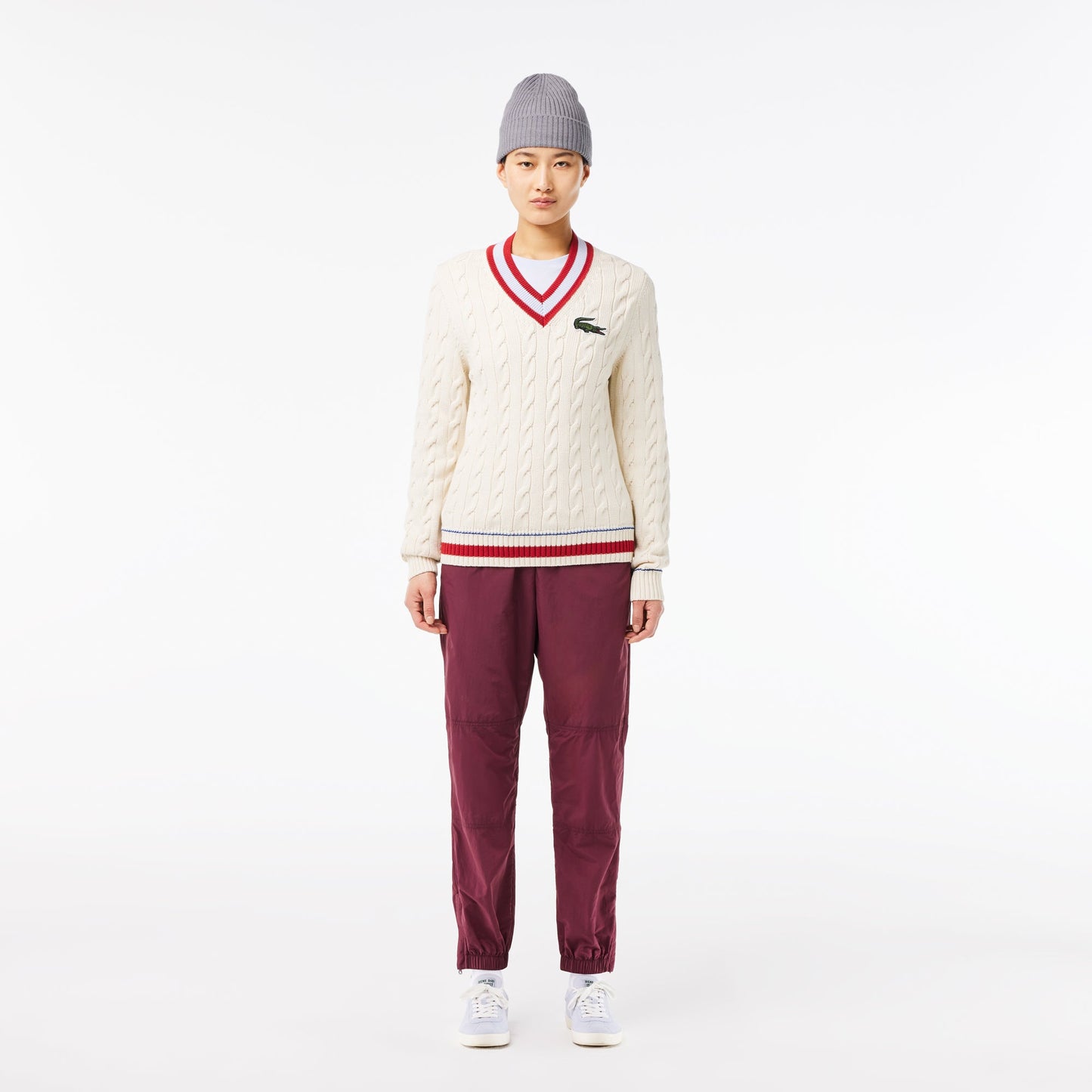 Rib Knit Brushed Wool Beanie-RB0001