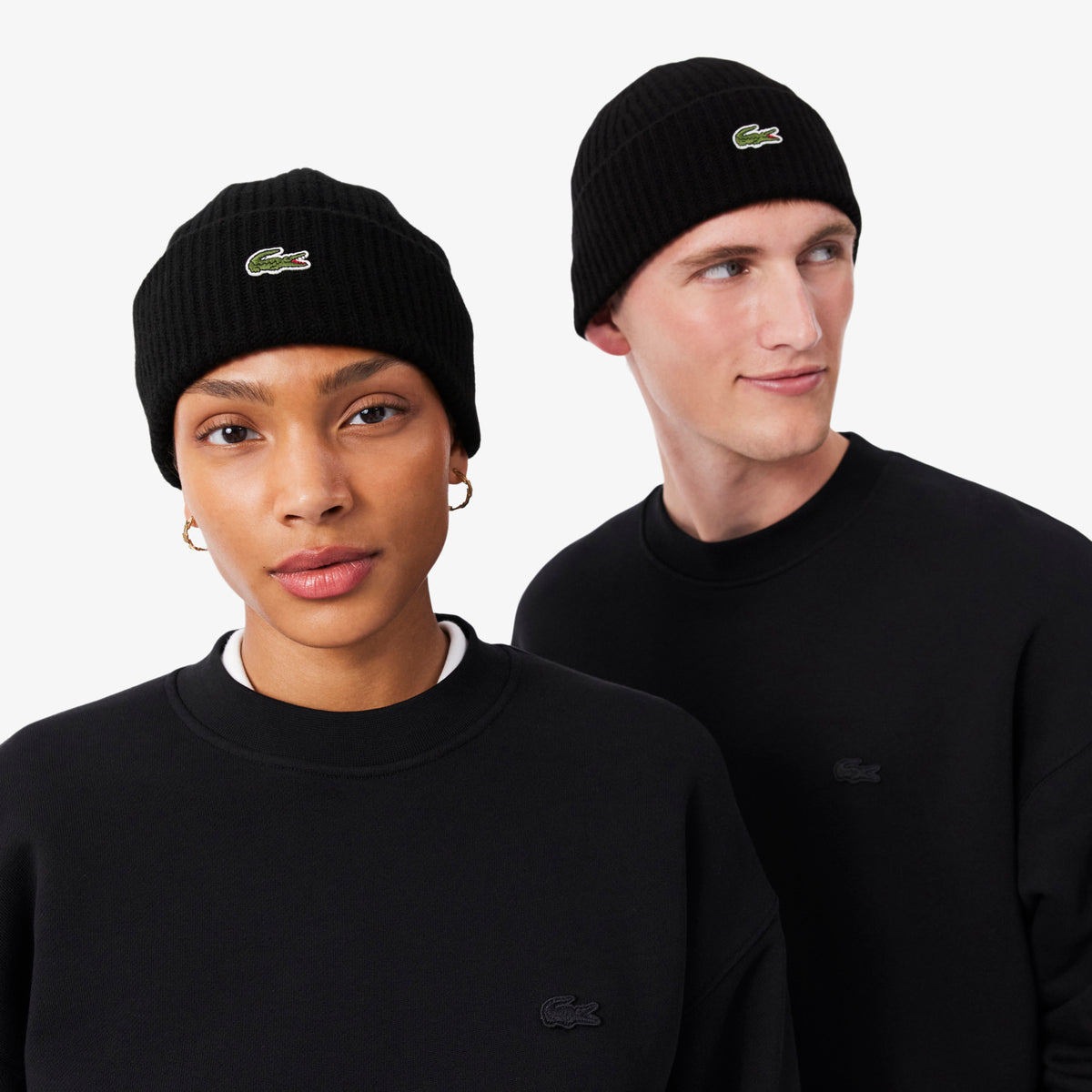 Rib Knit Wool Beanie-RB9883