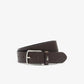 Grained Leather Belt