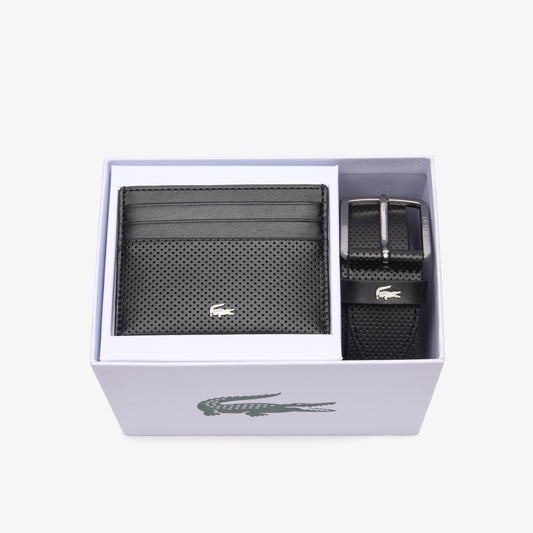 Leather Belt/Card Holder Gift Set - RC4092