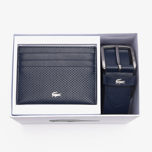 Leather Belt/Card Holder Gift Set - RC4092