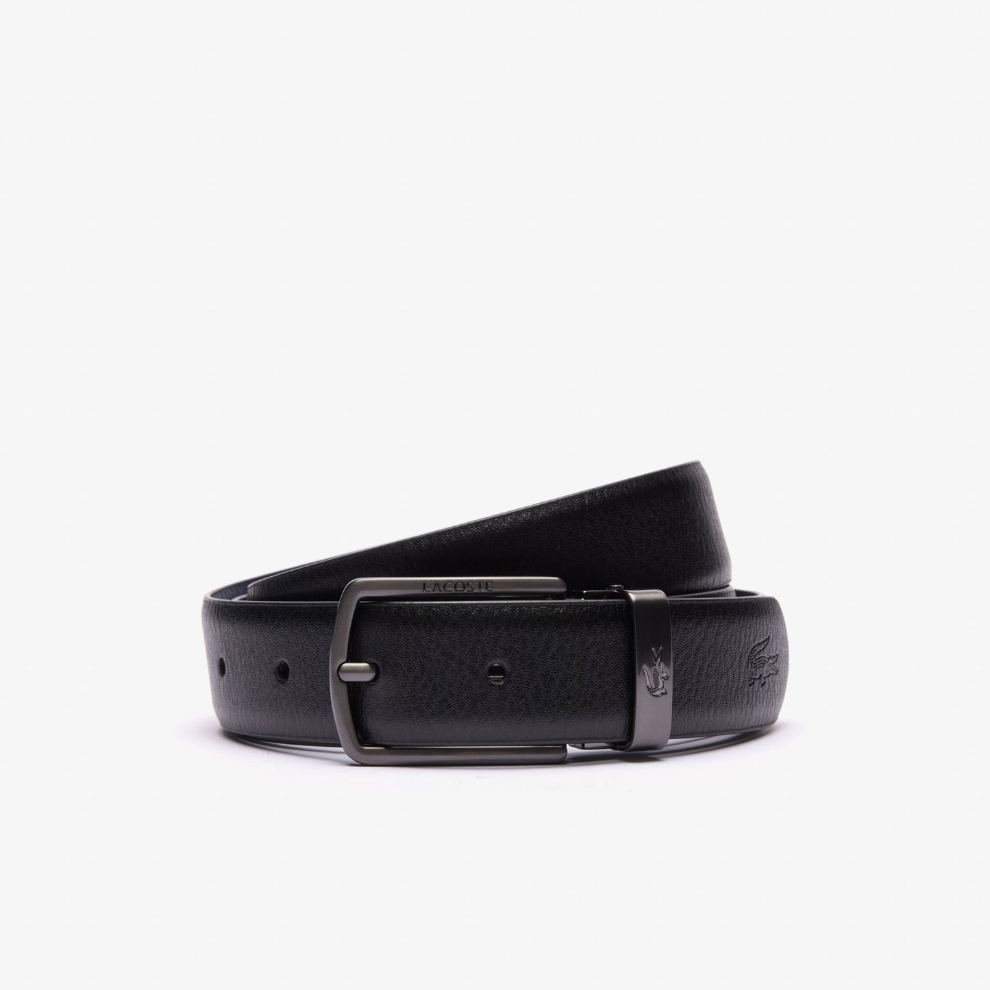 Smooth Leather Belt and 2 Buckle Gift Set-RC4101