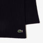 Unisex Lacoste Ribbed Wool Scarf - RE0058