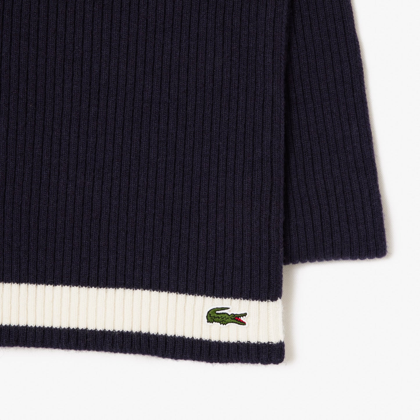 Ribbed Wool Scarf-RE0058