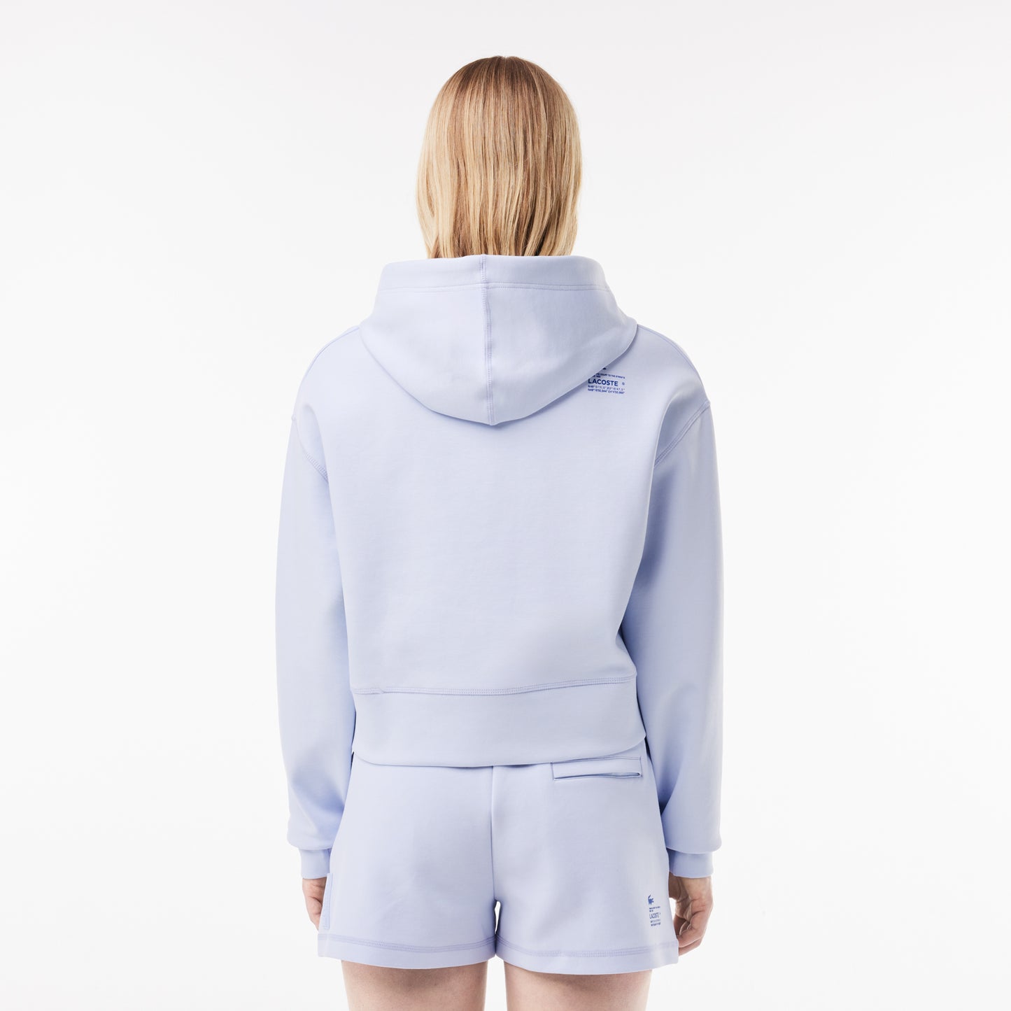 Short Cut Cotton Hoodie