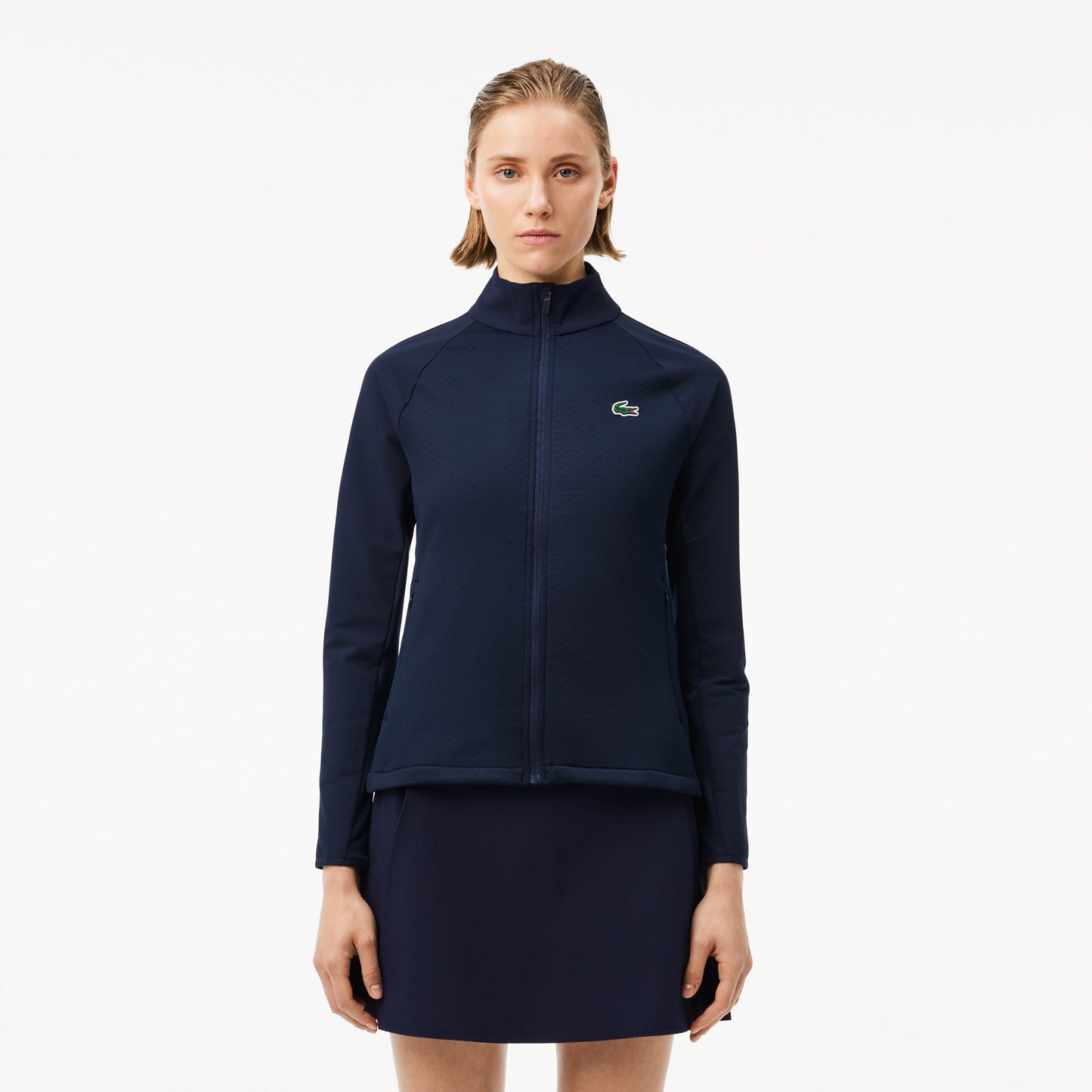 Slim Fit Zip-Up Golf Layering Jacket-SF0979