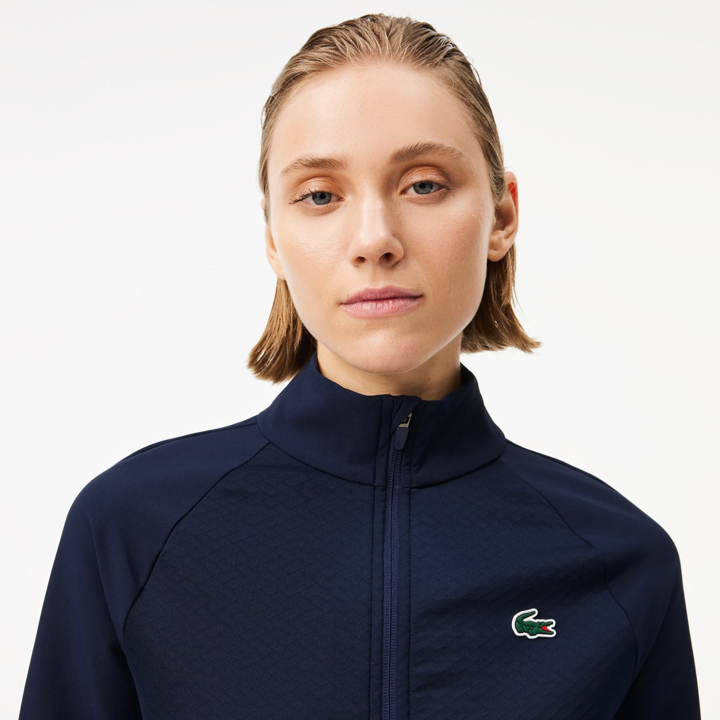 Slim Fit Zip-Up Golf Layering Jacket-SF0979