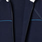 Paris French Made Stripe Collar Zipped Sweatshirt-SF1654