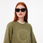 Embroidered Fleece Sweatshirt - SF2565