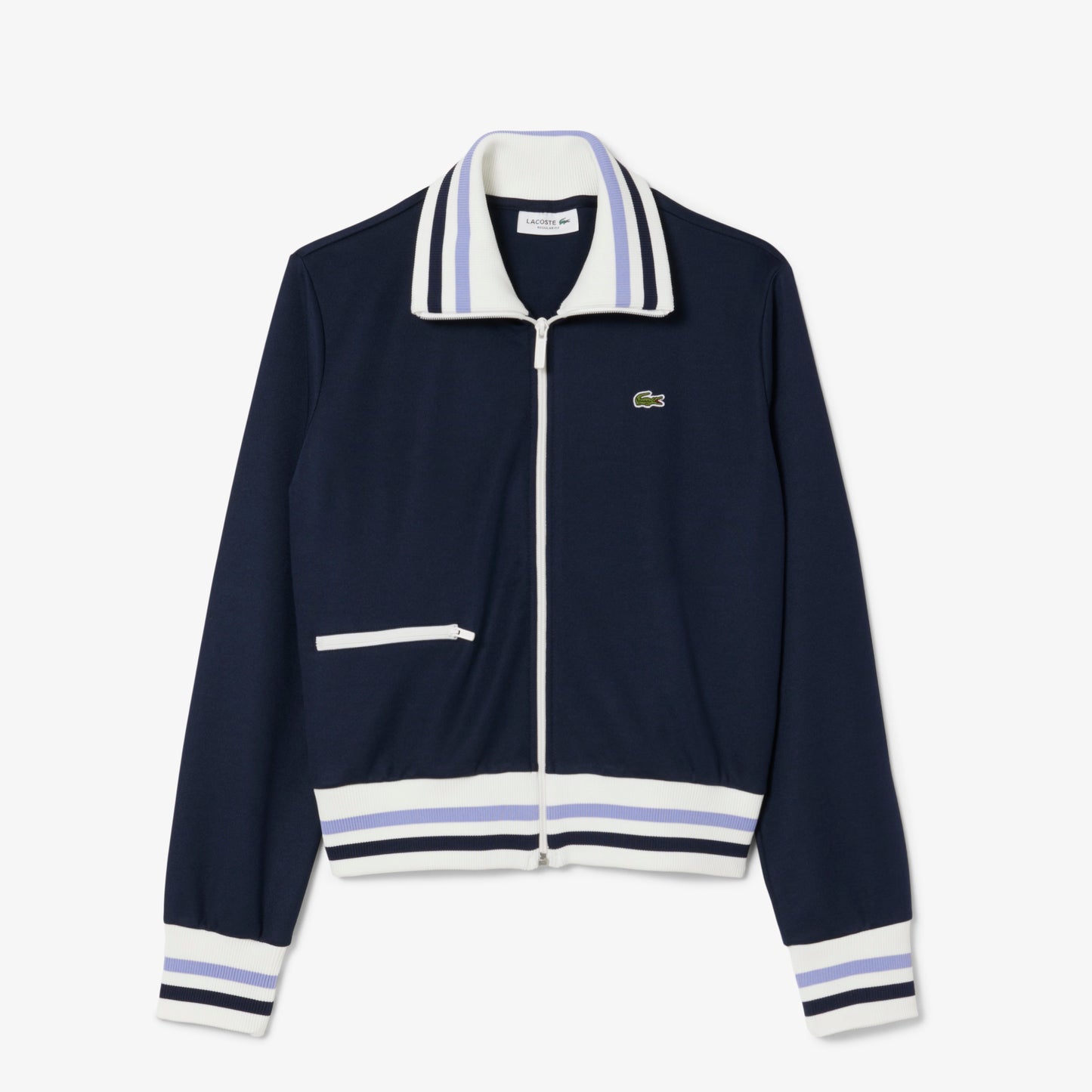 Zipped Stripe Accent Sweatshirt - SF5252