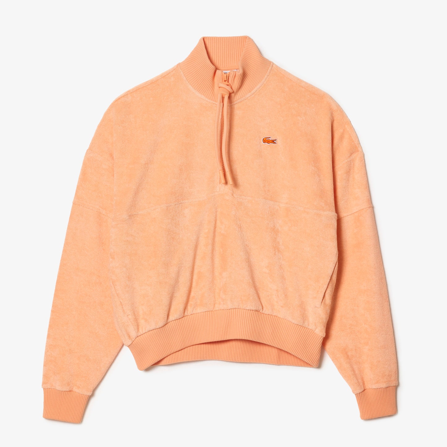 Women’s Oversize High Neck Zipped Fleece Sweatshirt - SF6385