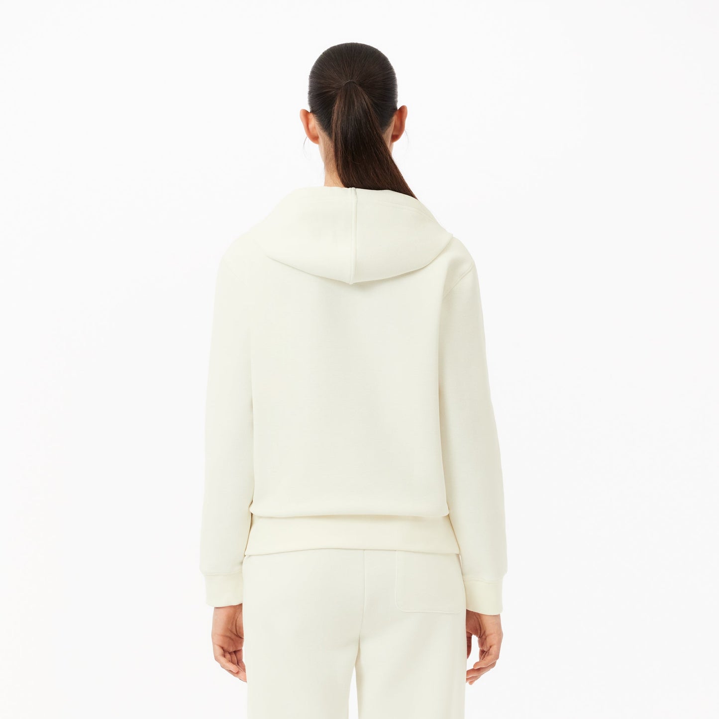 Relaxed Fit Piqué Hoodie - SF8346