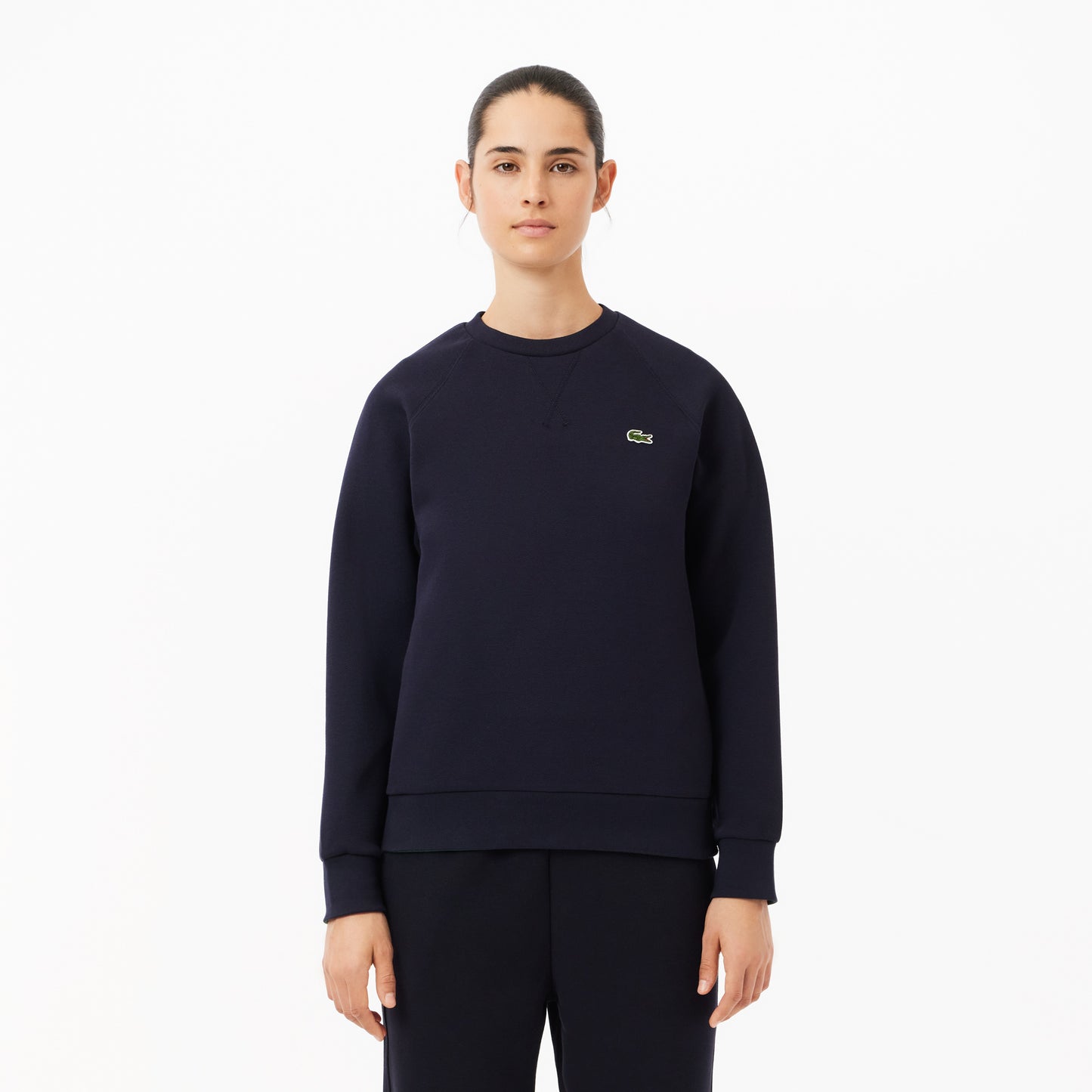 Crew Neck Piqué Sweatshirt - SF8347