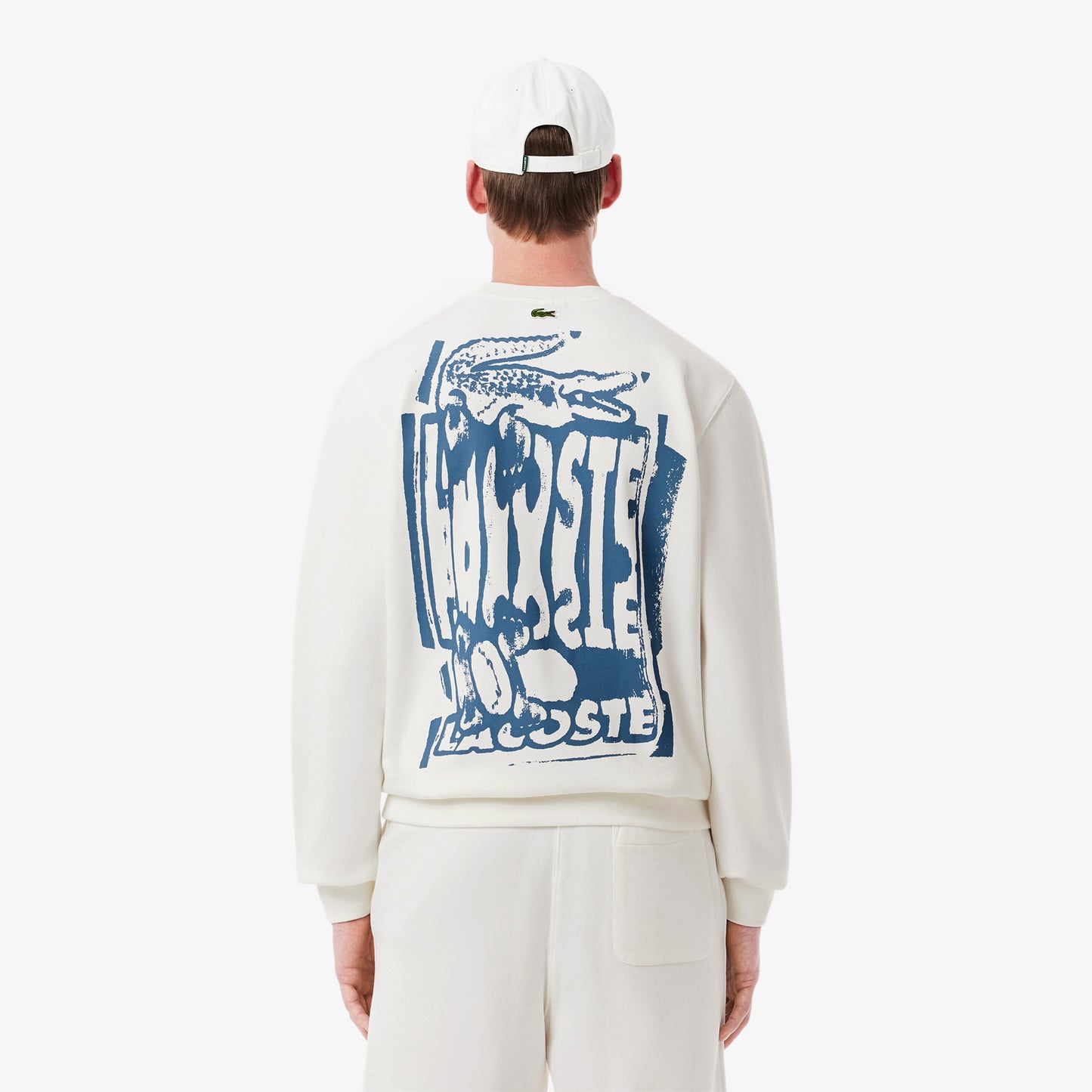 Graphic Print Fleece Sweatshirt-SH0287