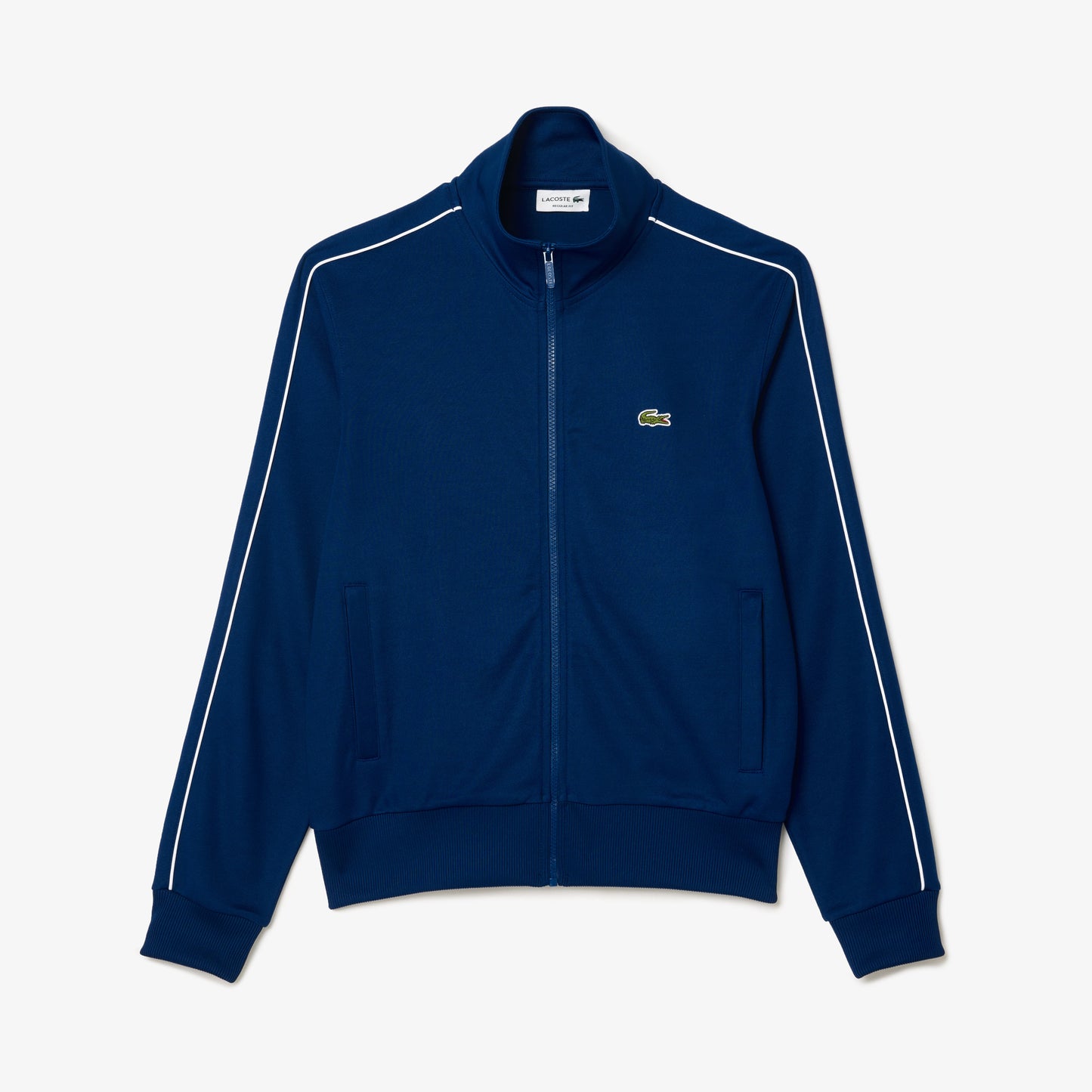 Paris Piqué Zip Front Track Jacket - SH1457