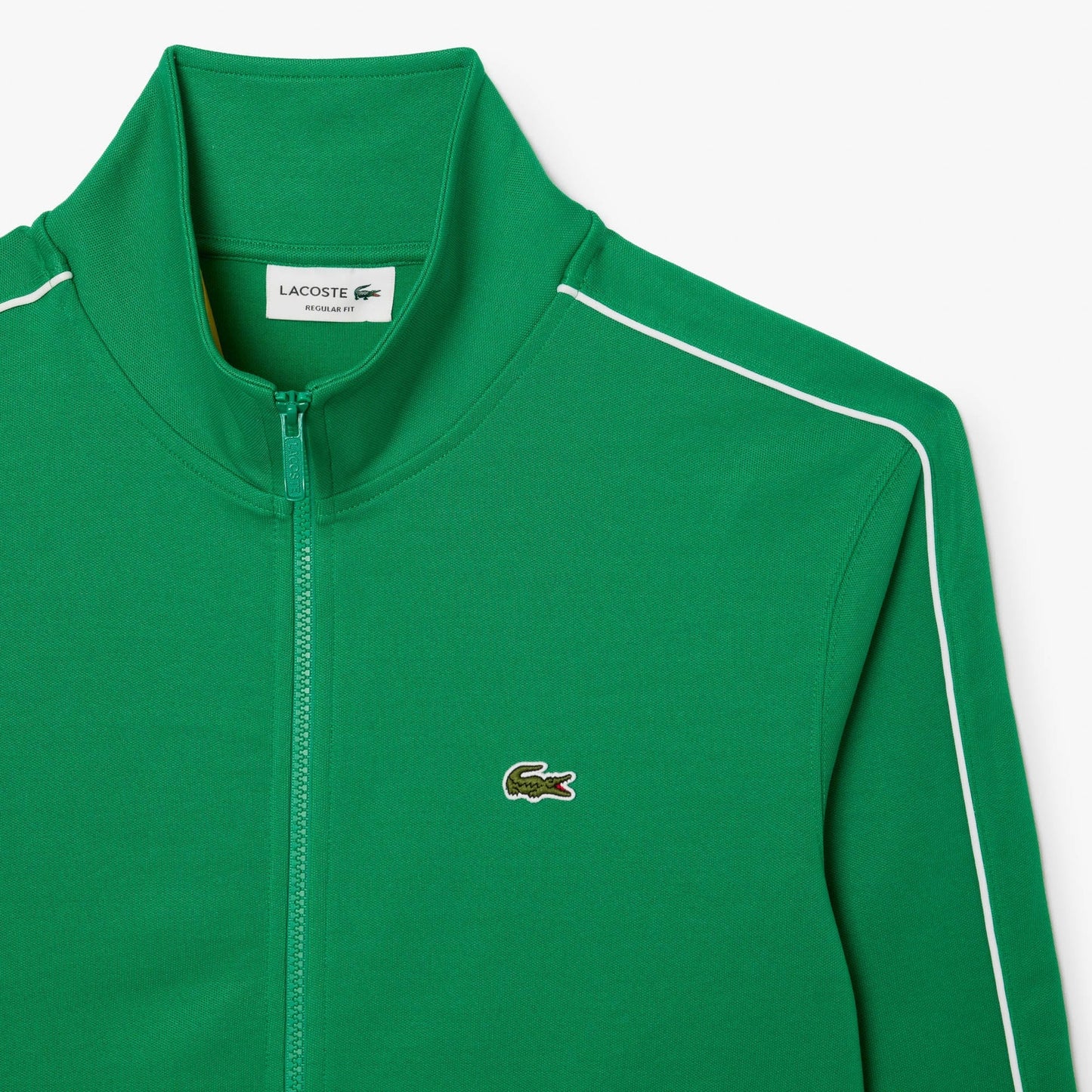 Paris Piqué Zip Front Track Jacket - SH1457