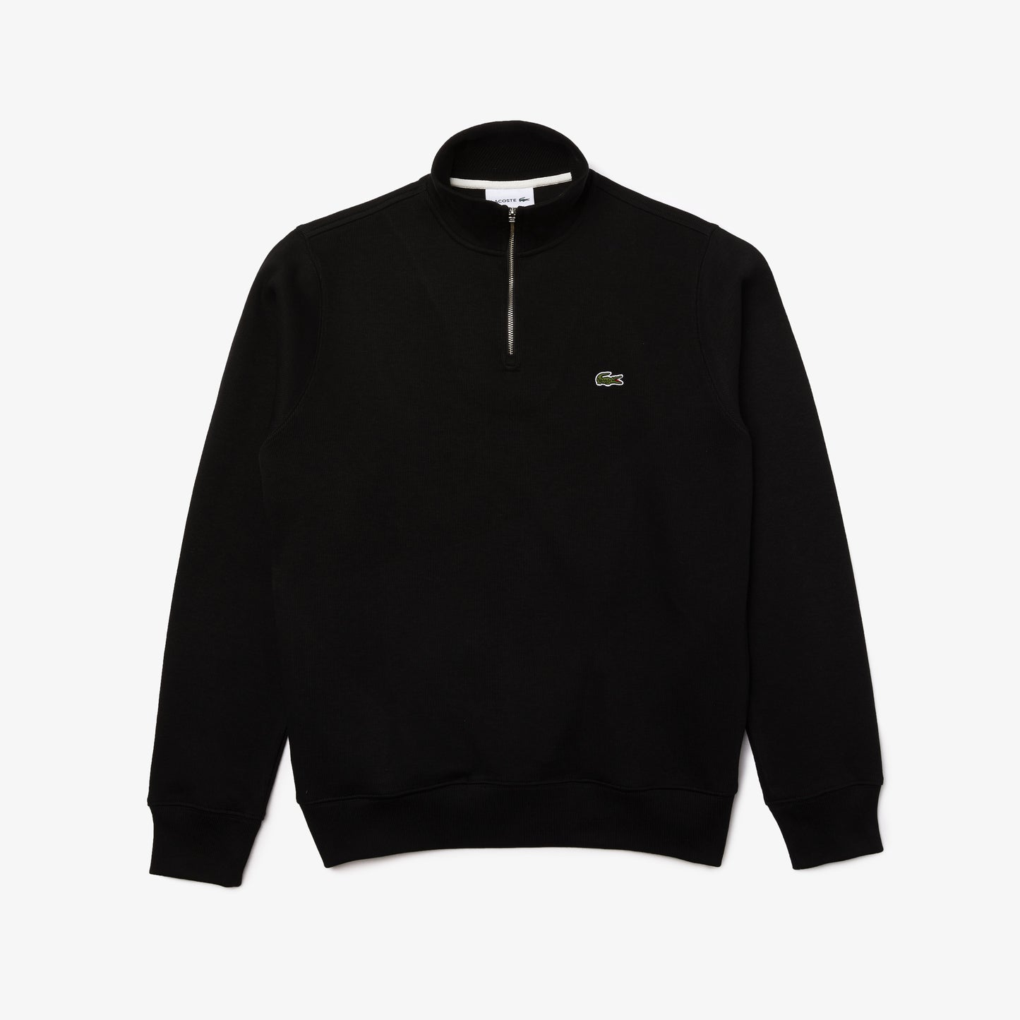 Zip-Up High Neck Interlock Sweatshirt - SH1927
