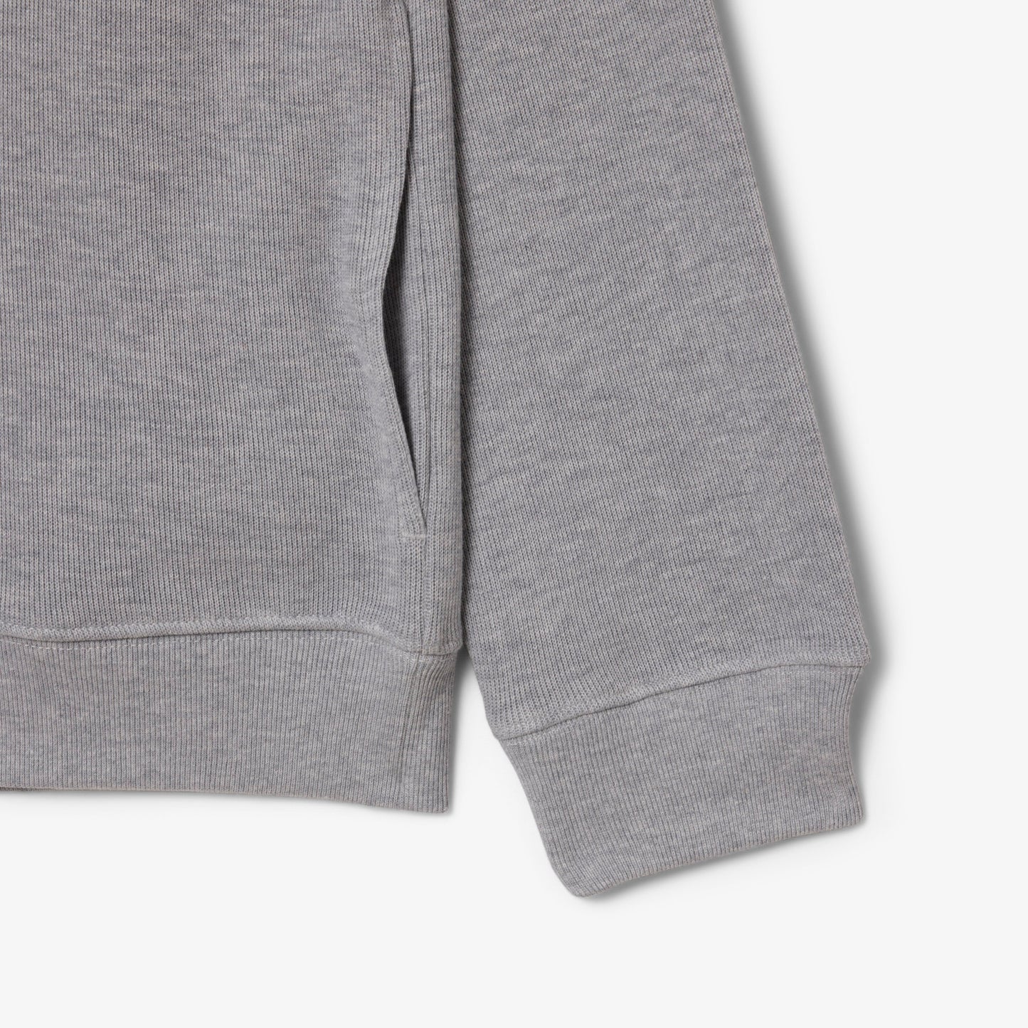 Zip-Up High Neck Interlock Sweatshirt - SH1927