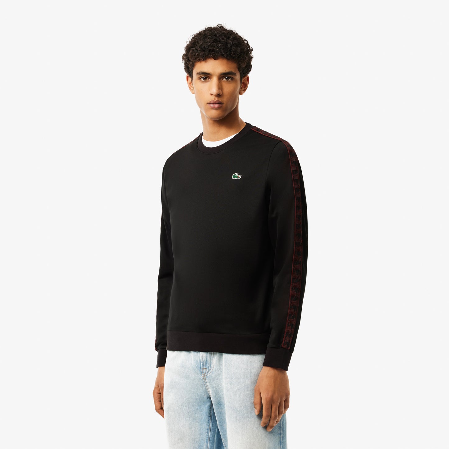 Jacquard Interlock Tennis Sweatshirt - SH2645