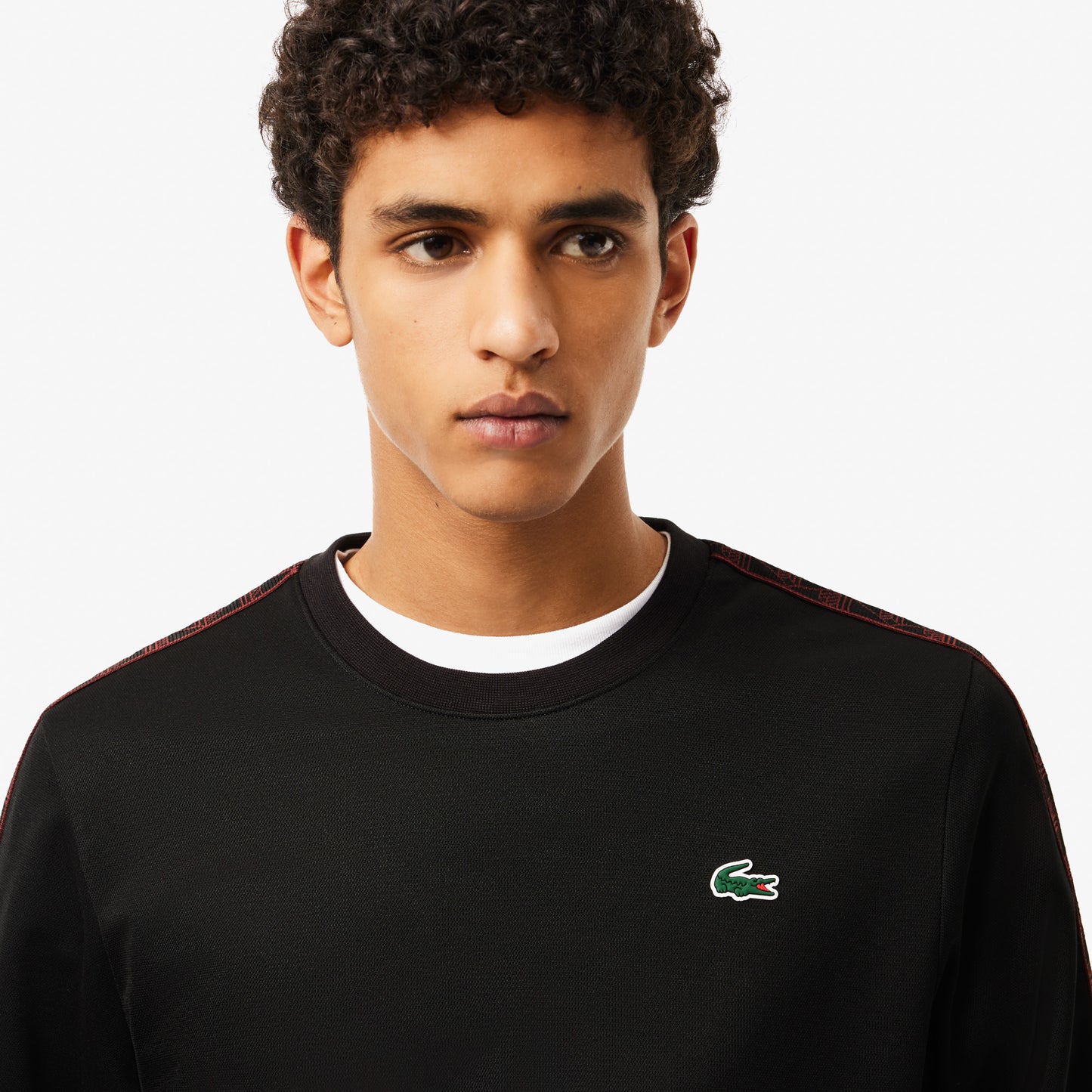 Jacquard Interlock Tennis Sweatshirt - SH2645