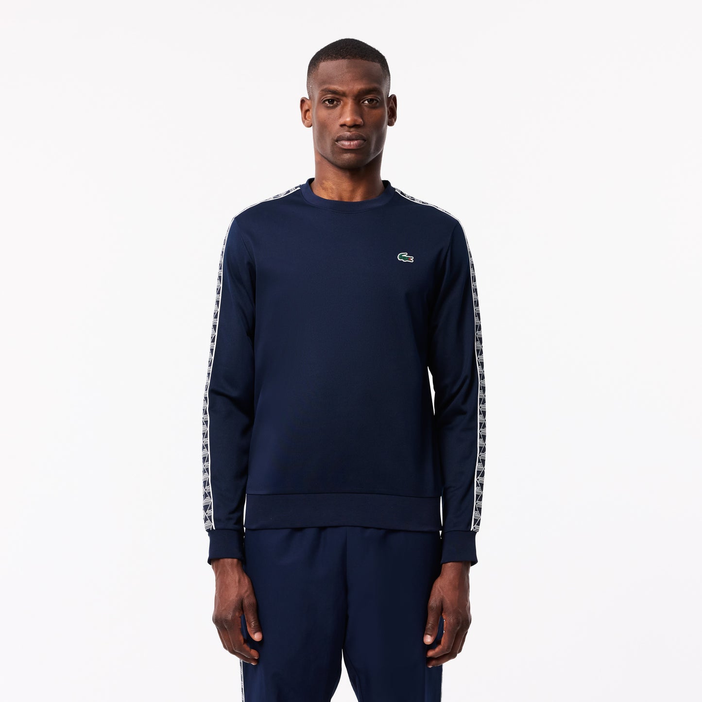 Jacquard Interlock Tennis Sweatshirt - SH2645